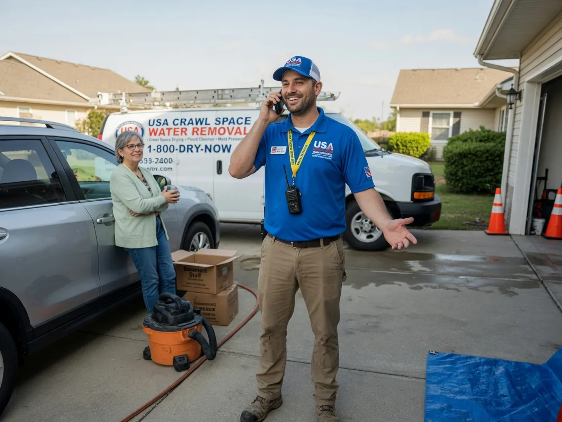 Crawl Space Water Removal Normanna, TX FAQs